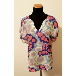 DVF silk blouse